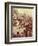 Washington and Clinton ride into New York-Howard Pyle-Framed Giclee Print