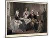 Washington and His Family-William Sartain-Mounted Art Print