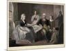 Washington and His Family-William Sartain-Mounted Art Print