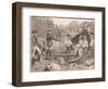 Washington and His Men at the Valley Forge Ad 1777-Henry Marriott Paget-Framed Giclee Print