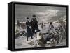 Washington and Lafayette at Valley Forge-null-Framed Stretched Canvas