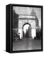 Washington Arch in Plenachrome-Evan Morris Cohen-Framed Stretched Canvas