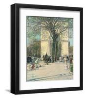 Washington Arch, Spring, 1890-Childe Hassam-Framed Art Print