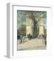 Washington Arch, Spring, 1890-Childe Hassam-Framed Art Print