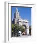 Washington Arch Stands in Washington Place with Backdrop of High Rise Buildings, Greenwich Village-John Warburton-lee-Framed Photographic Print
