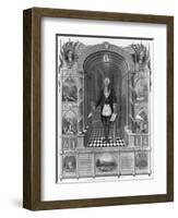 Washington as a Freemason-null-Framed Giclee Print