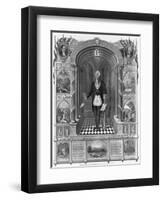 Washington as a Freemason-null-Framed Giclee Print