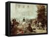 Washington at Battle of Germantown-Alonzo Chappel-Framed Stretched Canvas