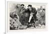 Washington at the Siege of Yorktown, American Revolutionary War, USA, 1870S-null-Framed Giclee Print