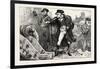 Washington at the Siege of Yorktown, American Revolutionary War, USA, 1870S-null-Framed Giclee Print