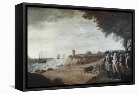 Washington at Yorktown After Surrender, c.1781-James Peale-Framed Stretched Canvas