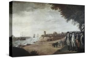 Washington at Yorktown After Surrender, c.1781-James Peale-Stretched Canvas