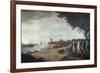 Washington at Yorktown After Surrender, c.1781-James Peale-Framed Giclee Print