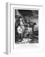 Washington at Yorktown-Noel le Mire-Framed Giclee Print