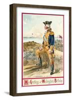 Washington at Yorktown-null-Framed Art Print