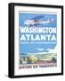 Washington Atlanta-null-Framed Art Print