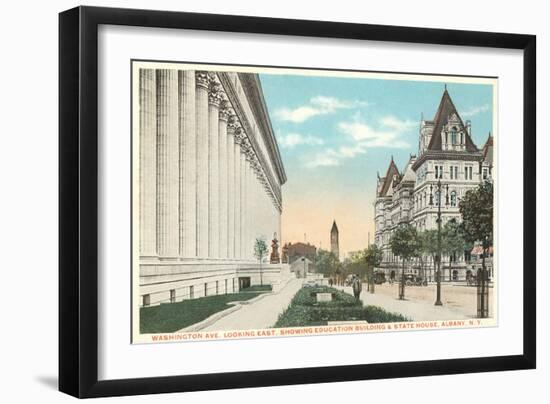 Washington Avenue, Albany, New York-null-Framed Art Print