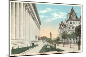 Washington Avenue, Albany, New York-null-Mounted Art Print