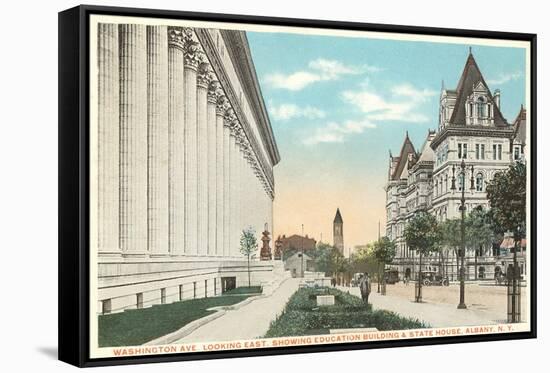 Washington Avenue, Albany, New York-null-Framed Stretched Canvas