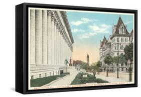 Washington Avenue, Albany, New York-null-Framed Stretched Canvas