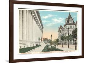 Washington Avenue, Albany, New York-null-Framed Art Print