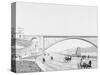 Washington Bridge and the Harlem River Speedway, New York-null-Stretched Canvas