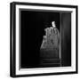 Washington by Night, 1935, Abraham Lincoln Marble Statue by Daniel Chester French A..., 1935 (Photo-Volkmar Wentzel-Framed Giclee Print