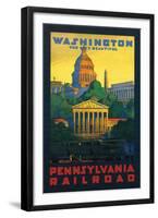 Washington By Pennsylvania Rai-null-Framed Premium Giclee Print