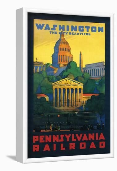 Washington By Pennsylvania Rai-null-Framed Art Print