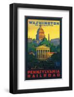 Washington By Pennsylvania Rai-null-Framed Art Print