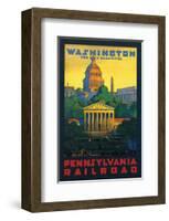 Washington By Pennsylvania Rai-null-Framed Art Print