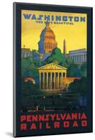 Washington By Pennsylvania Rai-null-Mounted Art Print