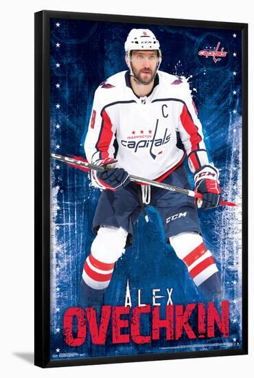 Washington Capitals� - Alex Ovechkin-null-Framed Poster
