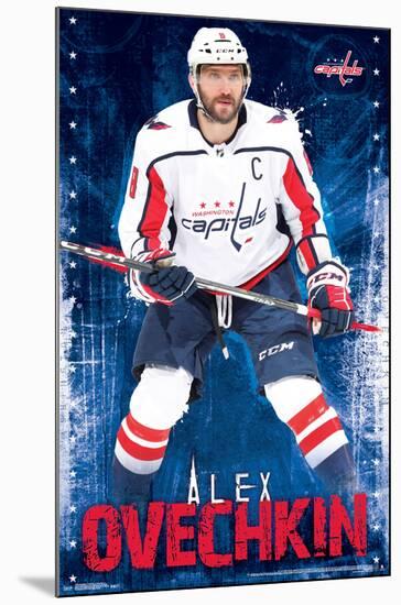 Washington Capitals� - Alex Ovechkin-null-Mounted Poster