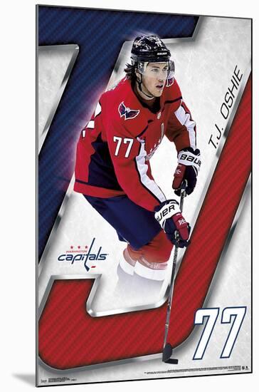 Washington Capitals - TJ Oshie '18-null-Mounted Standard Poster