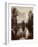 Washington Column, Yosemite, C.1866-Carleton Emmons Watkins-Framed Giclee Print