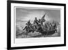 Washington Crossing the Delaware, 1776-Emanuel Gottlieb Leutze-Framed Giclee Print