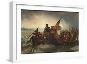 Washington Crossing the Delaware, 1851-Emanuel Leutze-Framed Giclee Print