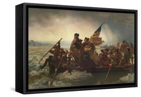 Washington Crossing the Delaware, 1851-Emanuel Leutze-Framed Stretched Canvas