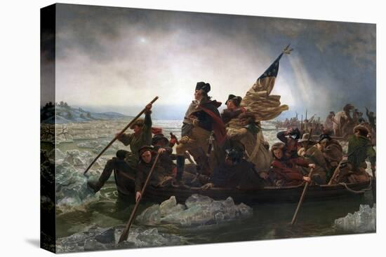 Washington Crossing the Delaware by Emanuel Leutze-Emanuel Leutze-Stretched Canvas
