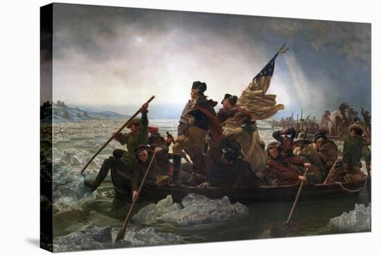 Washington Crossing the Delaware by Emanuel Leutze-Emanuel Leutze-Stretched Canvas