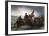 Washington Crossing the Delaware by Emanuel Leutze-Emanuel Leutze-Framed Premium Giclee Print