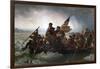 Washington Crossing the Delaware by Emanuel Leutze-Emanuel Leutze-Framed Premium Giclee Print