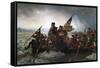 Washington Crossing the Delaware by Emanuel Leutze-Emanuel Leutze-Framed Stretched Canvas