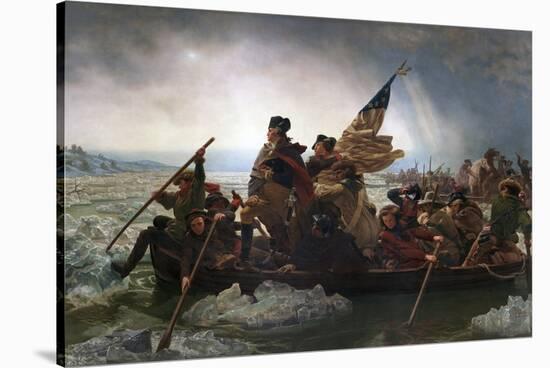 Washington Crossing the Delaware by Emanuel Leutze-Emanuel Leutze-Stretched Canvas