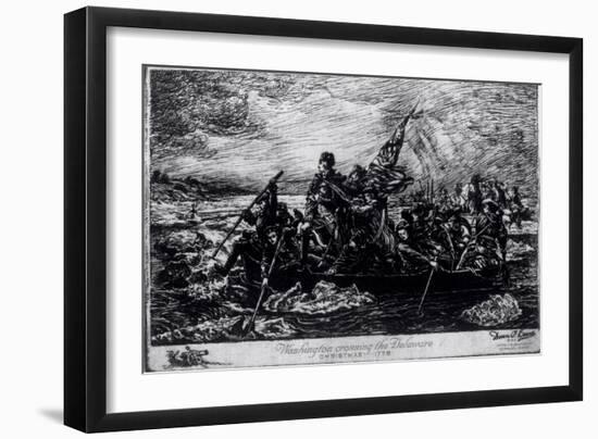 Washington Crossing the Delaware, c.1851-Emanuel Leutze-Framed Giclee Print