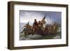 Washington Crossing the Delaware (cropped)-Emanuel Gottlieb Leutze-Framed Art Print