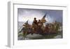 Washington Crossing the Delaware (cropped)-Emanuel Gottlieb Leutze-Framed Art Print