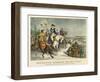 Washington, Crossing the Delaware, on the Evening of Dec.25Th 1776, Previous to the Battle of Trent-American School-Framed Giclee Print