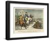 Washington, Crossing the Delaware, on the Evening of Dec.25Th 1776, Previous to the Battle of Trent-American School-Framed Giclee Print